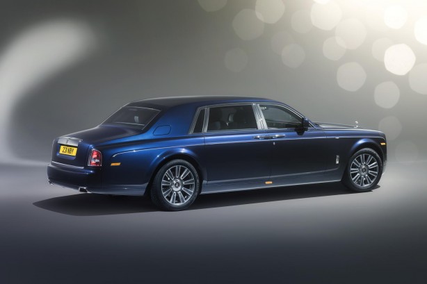 Rolls-Royce Phantom Limelight Collection rear quarter