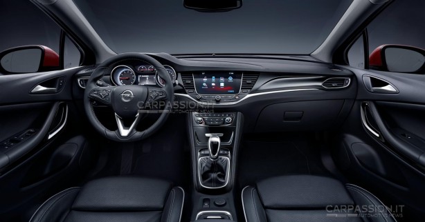 2016 Opel Astra leaked image interior-1