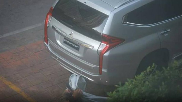 2016 Mitsubishi Challenger spy photo rear