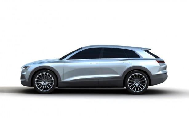 Audi Q6 rendering side