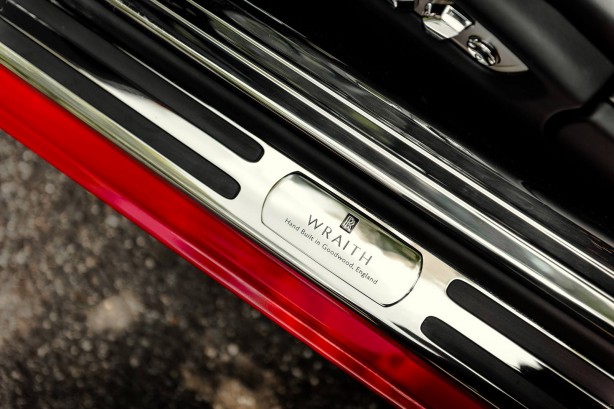 Rolls Royce Wraith St. James Edition sill plate