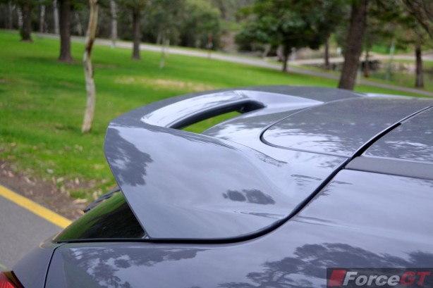 2015 Ford Focus ST rear spoiler
