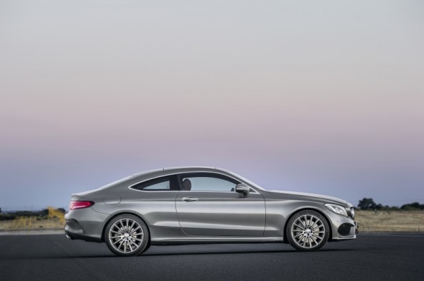 2016 Mercedes C-Class Coupe side