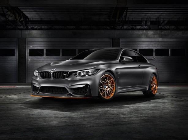 BMW Concept M4 GTS front quarter