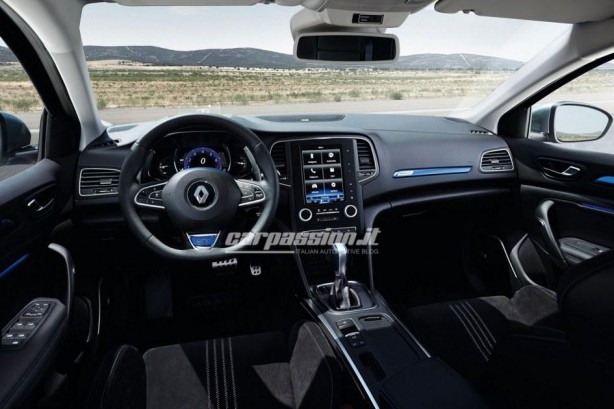 2016 Renault Megane interior leaked