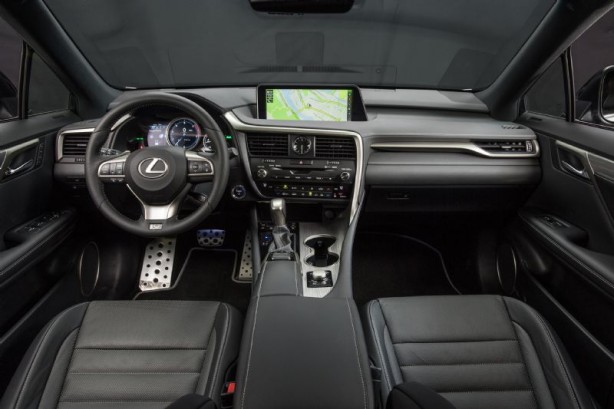 2016_Lexus_RX_450h_F_Sport_interior