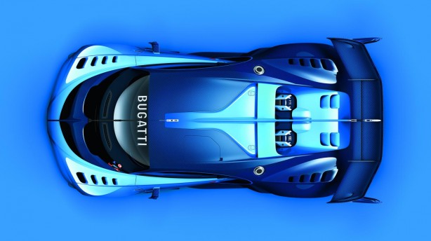 Bugatti Vision Gran Turismo top