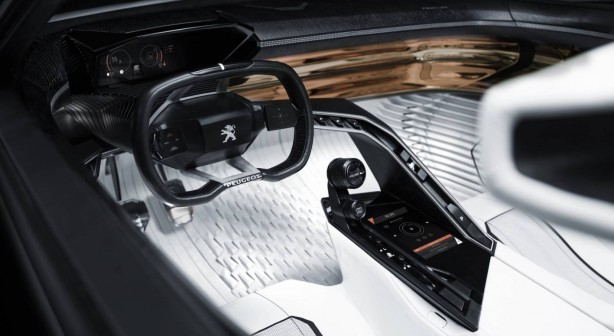 Peugeot Fractal concept interior