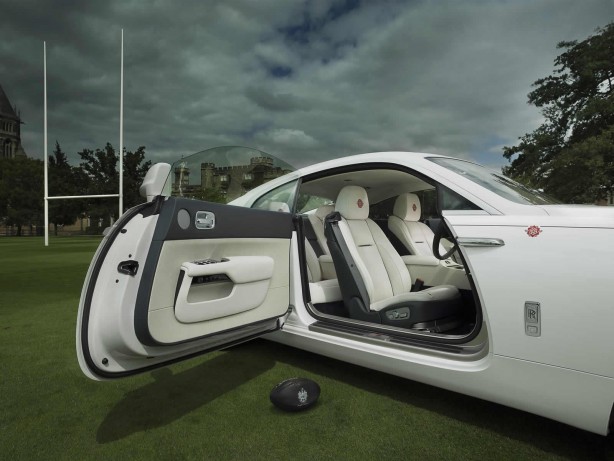 Rolls-Royce Wraith - History of Rugby interior