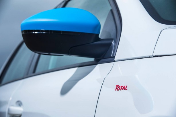2015 Peugeot Total Package 308 blue wing mirror