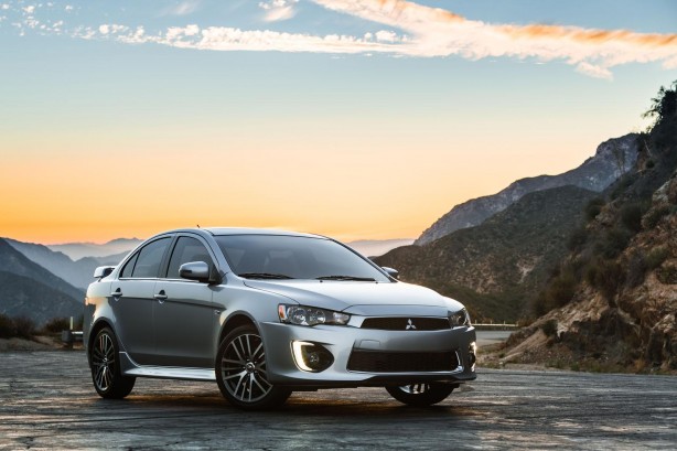 2016 Mitsubishi Lancer front quarter