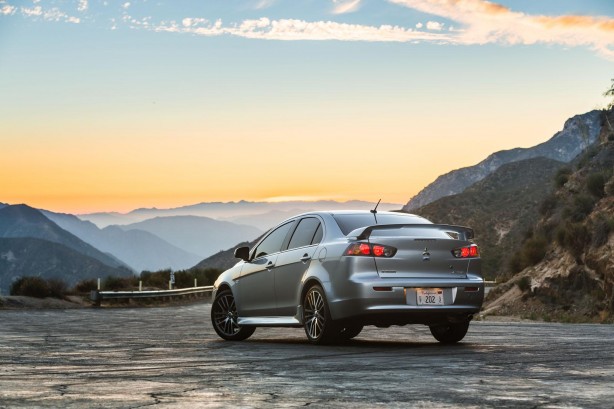 2016 Mitsubishi Lancer rear quarter