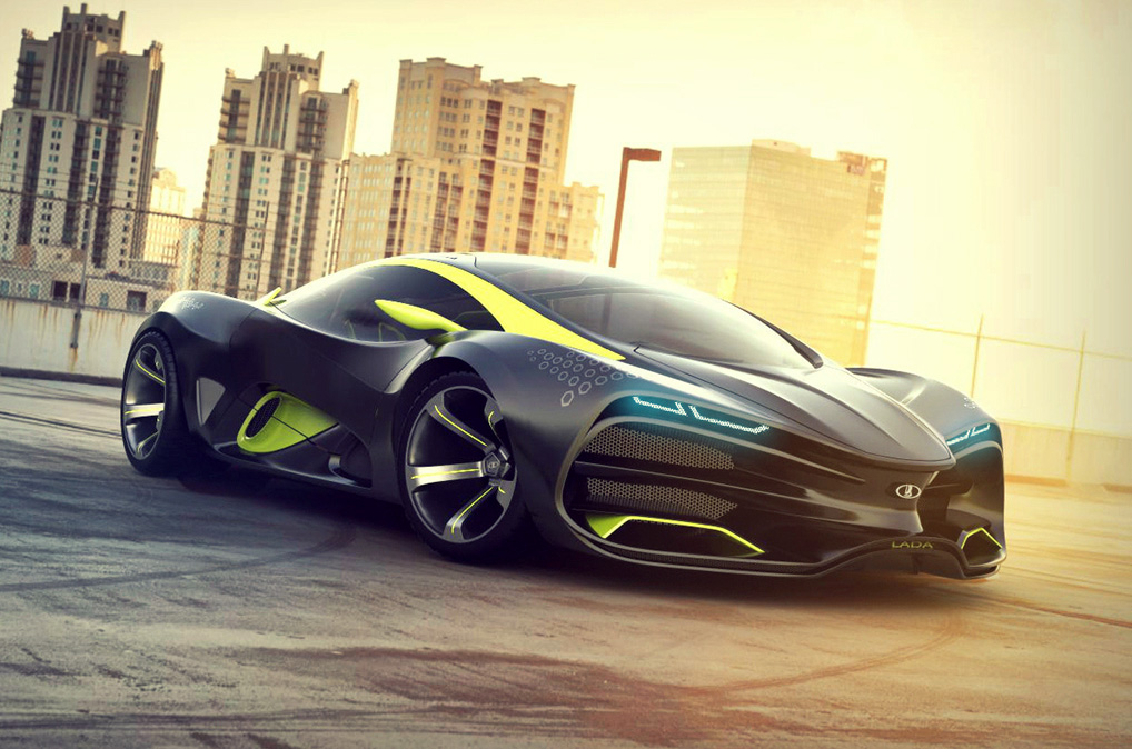 lada raven concept car 2013 тест драйв видео