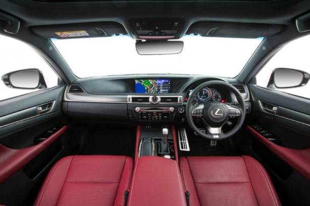 2015 Lexus GS 200t F Sport interior
