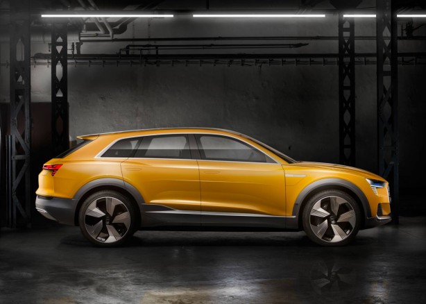 Audi h-tron quattro concept side