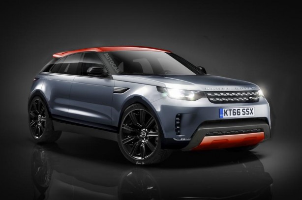 Range Rover Coupe render