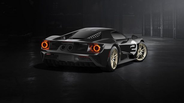 2017 ford gt '66 heritage edition rear quarter