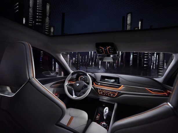 bmw compact sedan concept interior