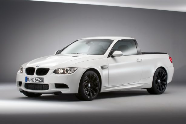 bmw m3 pick-up front quarter