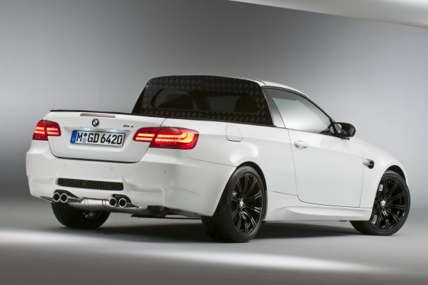 bmw m3 pick-up rear quarter