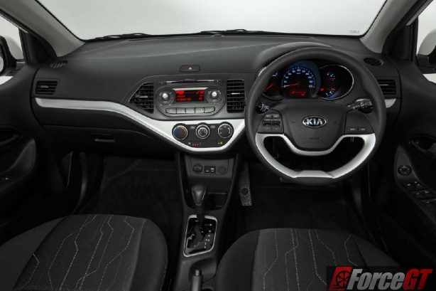 2016 Kia Picanto interior.