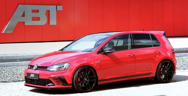 ABT-tuned volkswagen golf gti 40 years edition front quarter