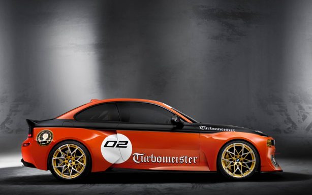bmw 2002 hommage with livery side