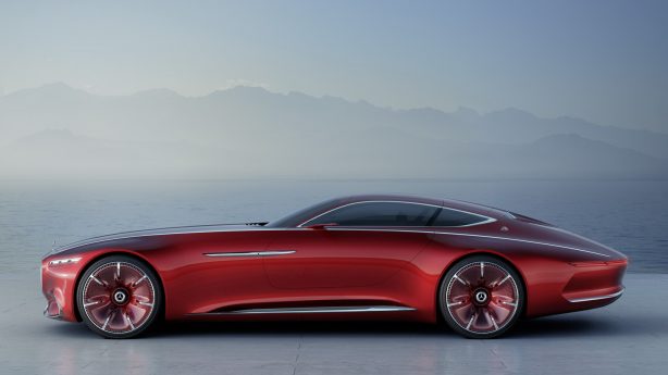 mercedes-maybach 6 concept side