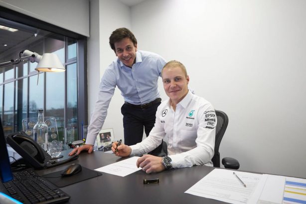 Valtteri Bottas joins Mercedes-AMG 2017 1