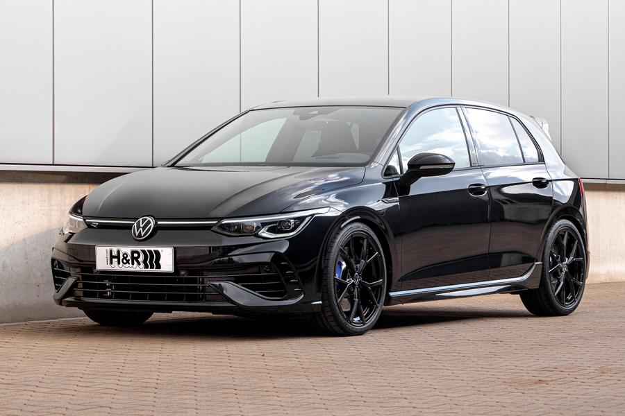 Volkswagen Mk8 Golf R hots up with H&R lowering springs and spacers